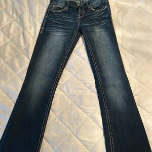 Daytrip Dark Blue Flare Jeans